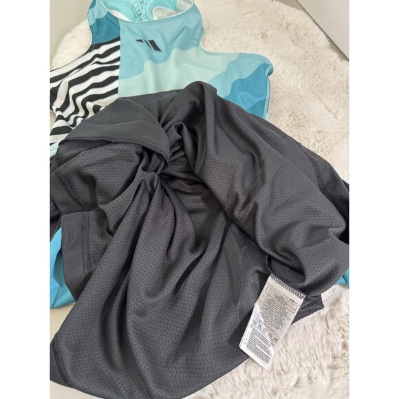 adidas US Open Transform Dress Women's Tennis Apparel Flash Aqua Medium NWT - Picture 10 of 11